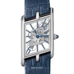 Cartier Tank Asymetrique Skeleton WHTA0012 Platinum Limited 100pcs