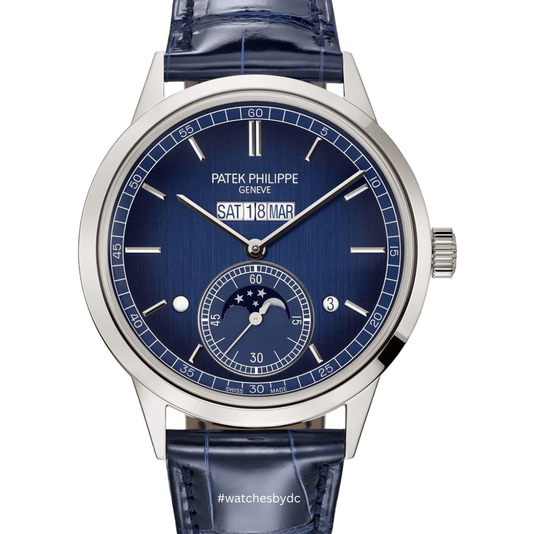5236p-001_front Patek Philippe In-Line Perpetual Calendar Platinum 5236P-001 (WTB) - Image 1