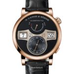 A. Lange & Sohne Zeitwerk Black Dial Rose Gold 142.031 (WTB)