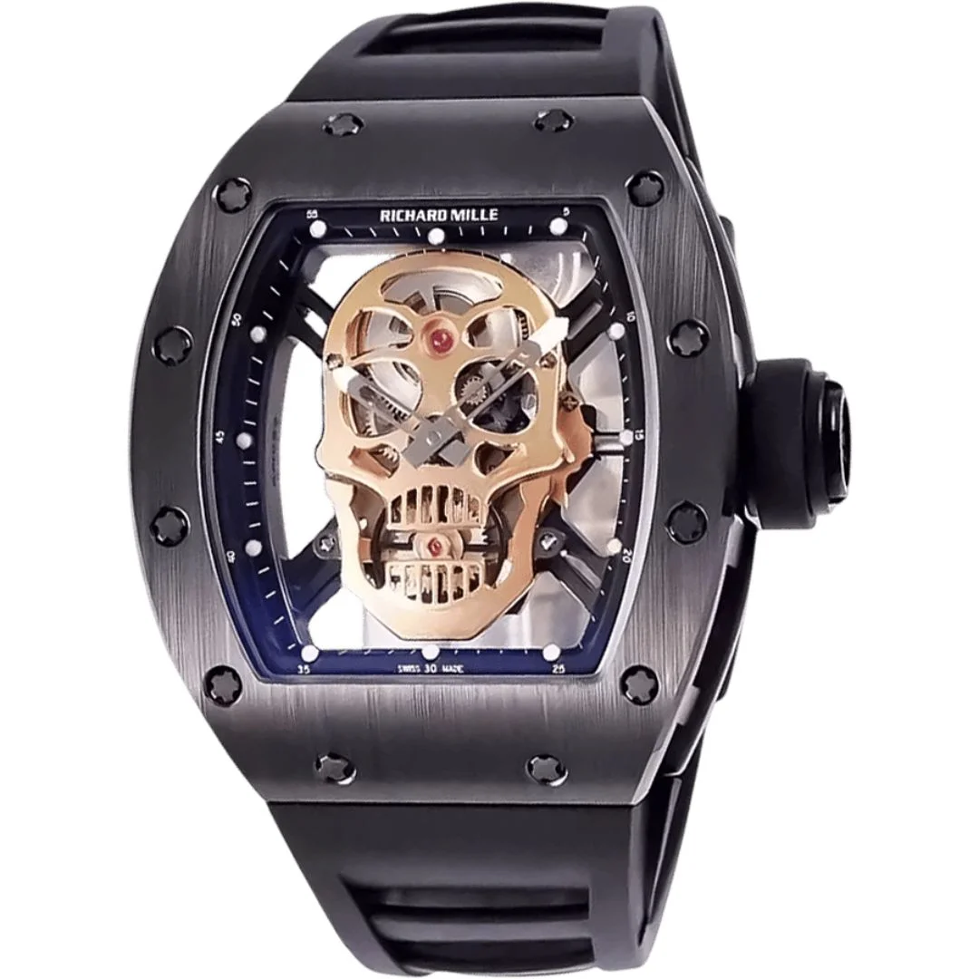 richard-mille-rm-52-01-tourbillon-skull-black-ceramic Richard Mille RM 52-01 Tourbillon Skull Black Ceramic