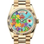Rolex Day-Date 36 "Emoji" Yellow Gold 128238 (WTB)