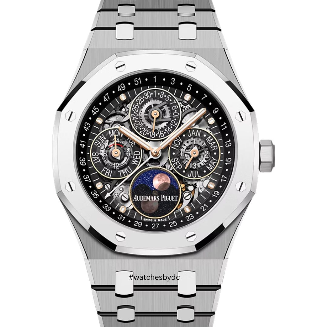 26685xt-oo-1320xt-01_main Audemars Piguet Royal Oak Perpetual Calendar Openworked Titanium 26685XT.OO.1320XT.01 (WTB) - Image 1
