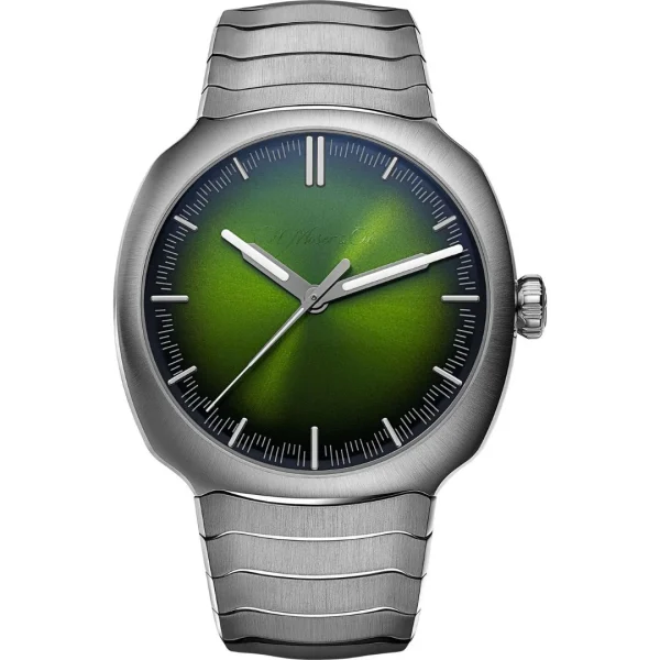H. Moser & Cie. Streamliner Centre Seconds Matrix Green 6201-1200